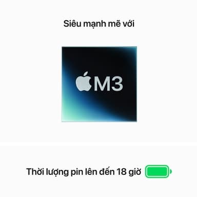 Ảnh MacBook Air 13 M3 MC8J4SA/A Starlight