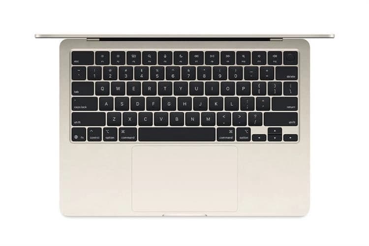 Ảnh Macbook Air M4 13 inch 10CPU/10GPU/24GB/512GB - Starlight