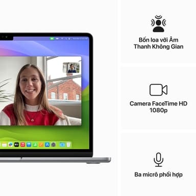 Ảnh MacBook Air 13 M3 MXCR3SA/A Space Grey