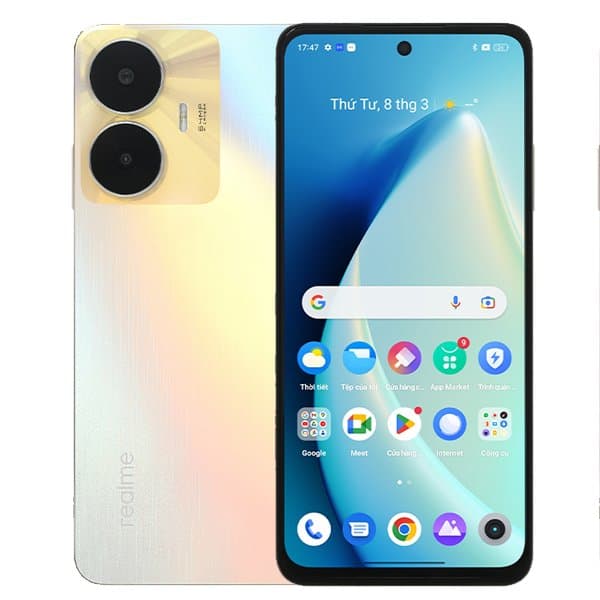 Realme RMX3710-C55 (6-128) Vàng Nắng Mai