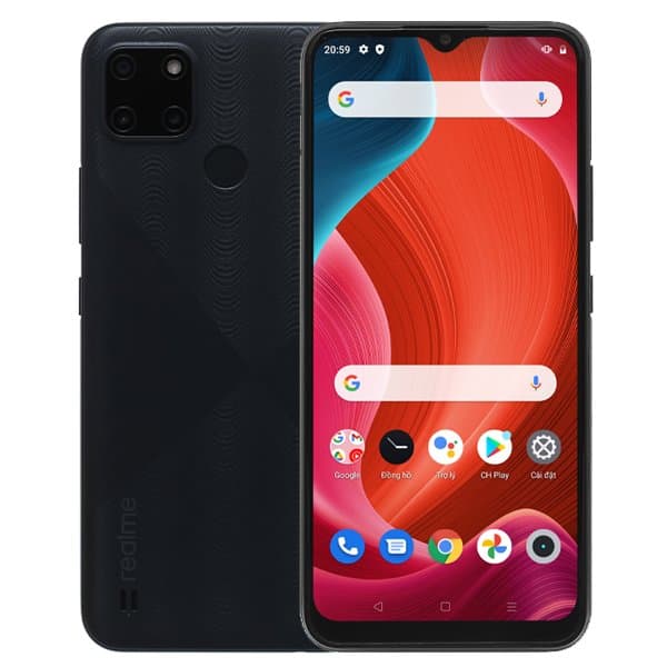 Điện thoại Realme C21-Y (4-64) Đen