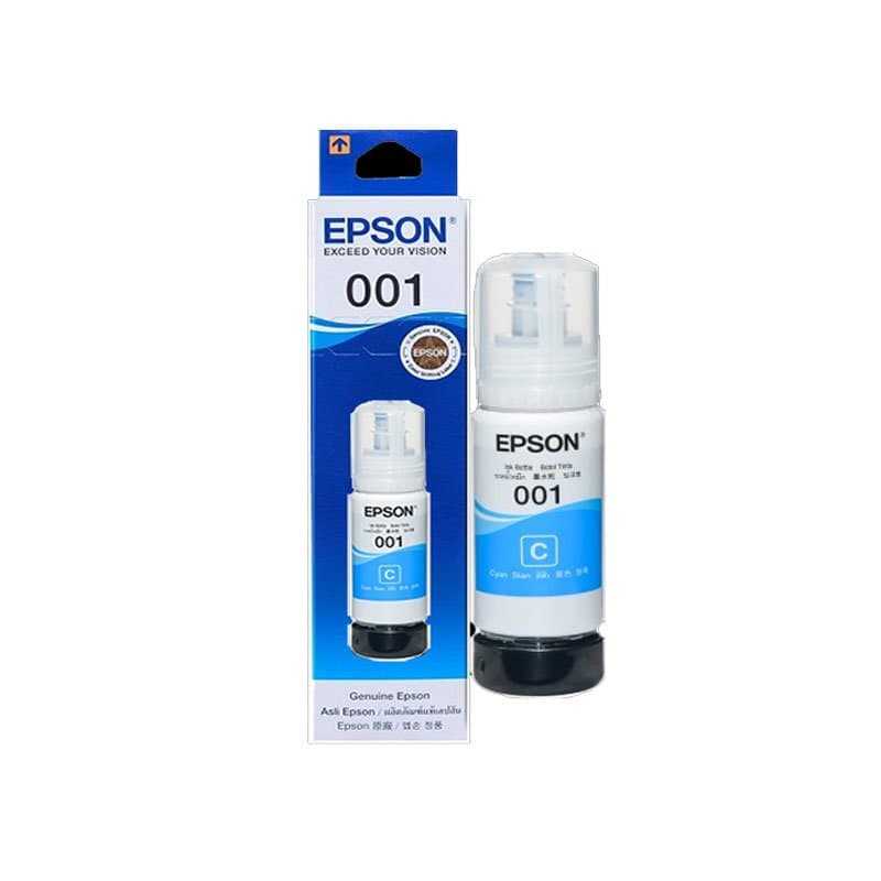 Mực hộp máy in phun Epson C13T03Y200 - Cyan - Dùng cho máy in Epson L4150 / L4160 / L6160 / L6170 / L6190(001)