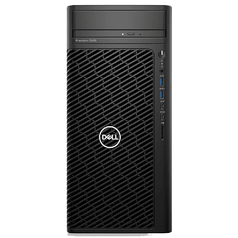 Máy trạm Workstation Dell Precision 3660 71031732 (Core i9 13900/ 32Gb/ 1Tb HDD + 256Gb SSD/ Nvidia T1000 8GB/ None OS/ 3Y)