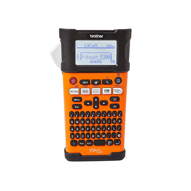 Máy in nhãn Brother PT-E300VP cầm tay chuyên dùng cho ngành điện viễn thông