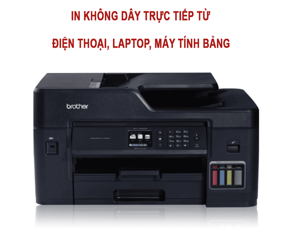 Ảnh Máy in phun Brother MFC-T4500DW(in,scan,copy,faxDuplex,Wifi) in A3