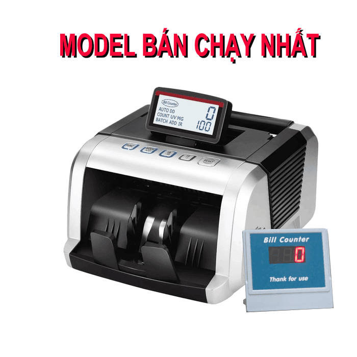 Máy đếm tiền silicon MC-2550 ( Model bán chạy nhất)