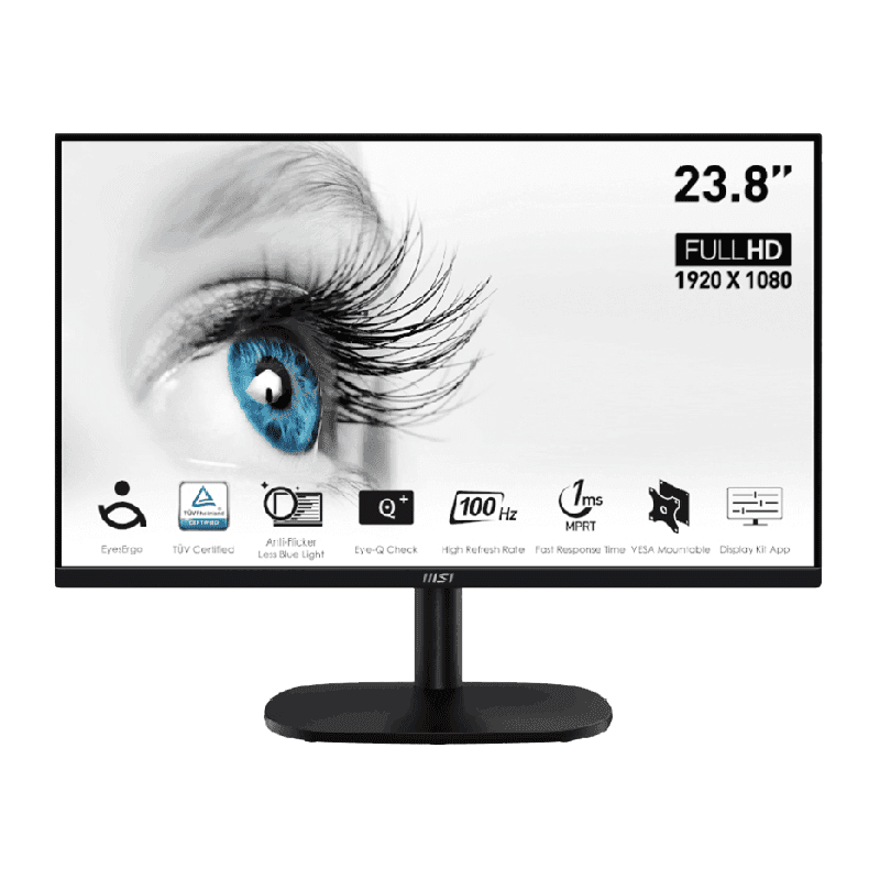 Màn hình MSI PRO MP245V (23.8Inch/ Full HD/ 1ms/ 100HZ/ VA)