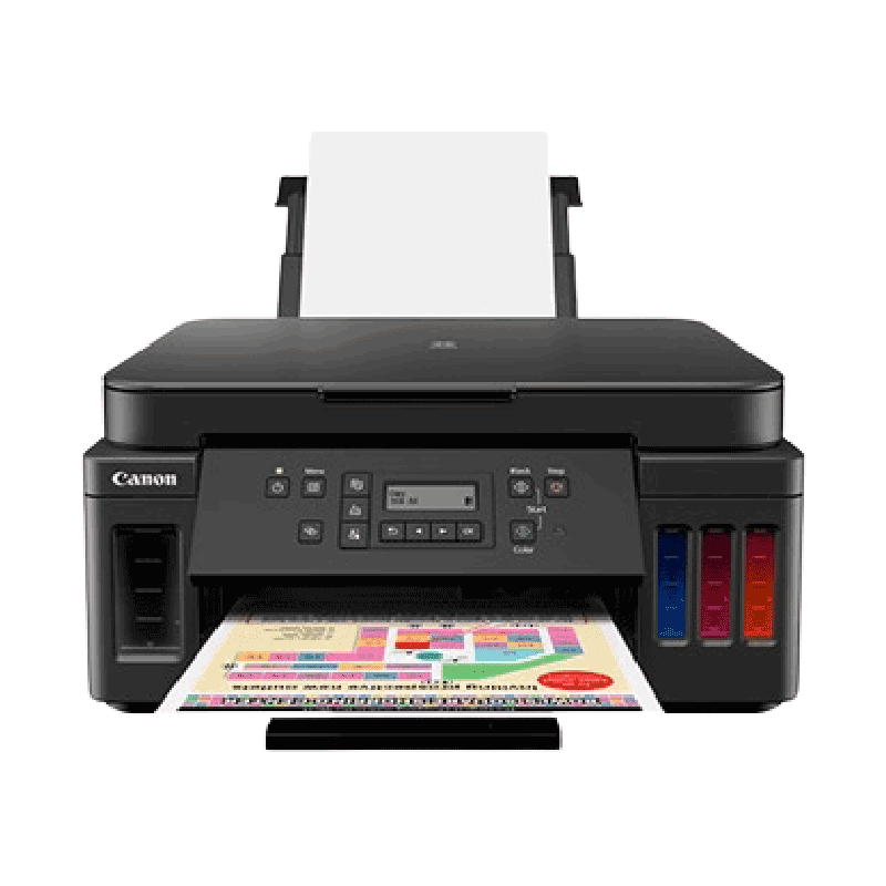 Máy in phun màu Canon PIXMA G6070 Wifi (A4/A5/ Copy/ Scan/ Đảo mặt/ USB/ LAN/ WIFI)