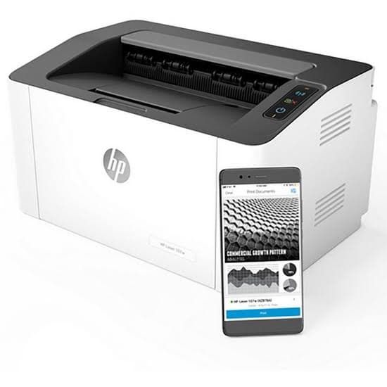 Ảnh Máy in HP Laser 107w (4ZB78A) - In Wifi - Thiết kế đậm chất Mỹ
