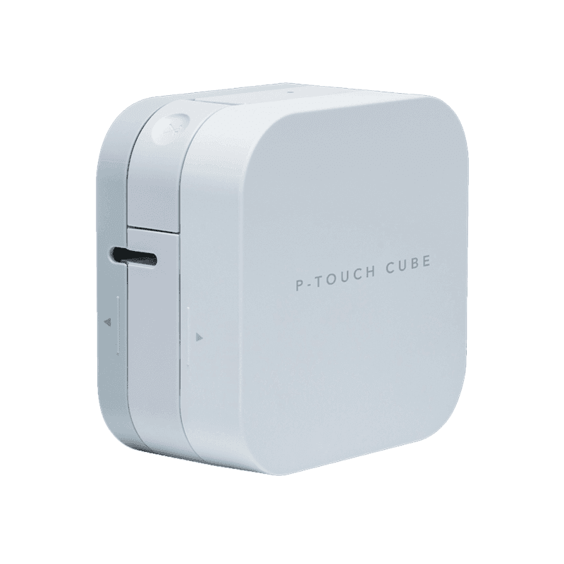Máy in nhãn Brother Cube PT-P300BT(In Bluetooth, Tze 12mm, pin AAA)