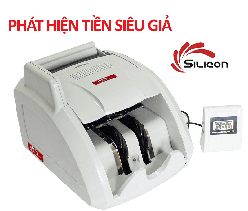 Ảnh Máy đếm tiền SILICON MC-8600 (Bền bỉ chuyên dành cho ngân hàng)