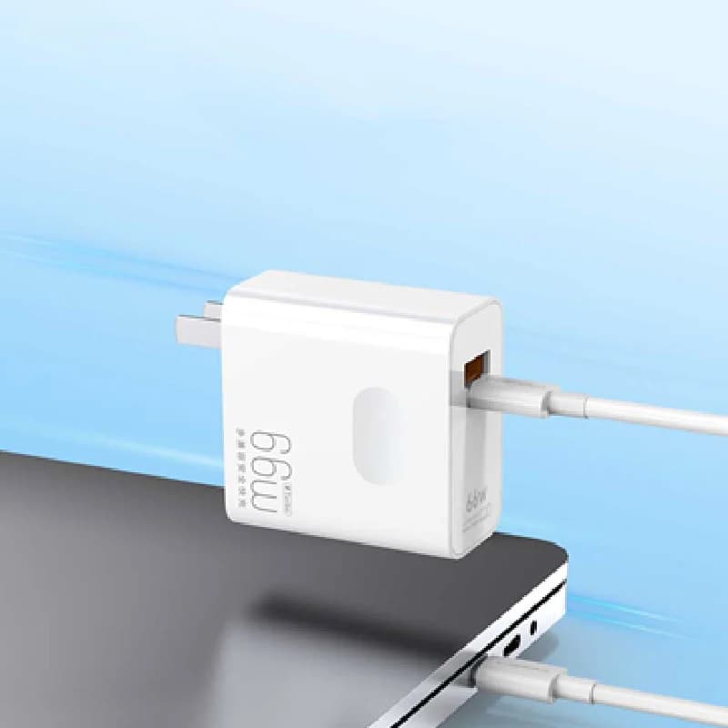 Ảnh Bộ củ sạc Wopow 66W 2 cổng (usb & TypeC) + dây c to c hoặc usb to c Q73C
