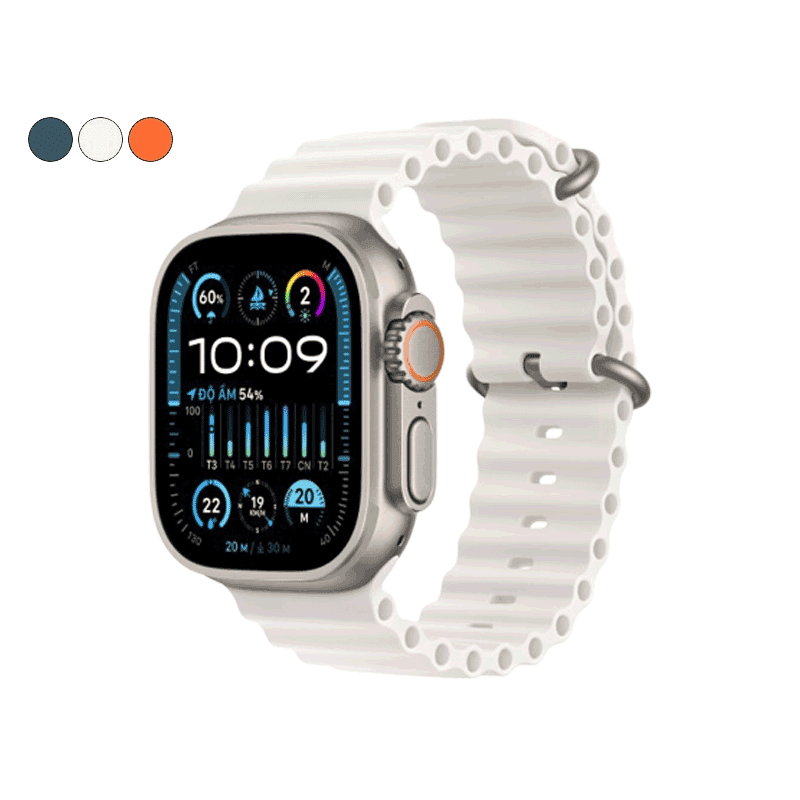 Apple Watch Ultra 2 LTE 49mm viền Titanium dây Ocean