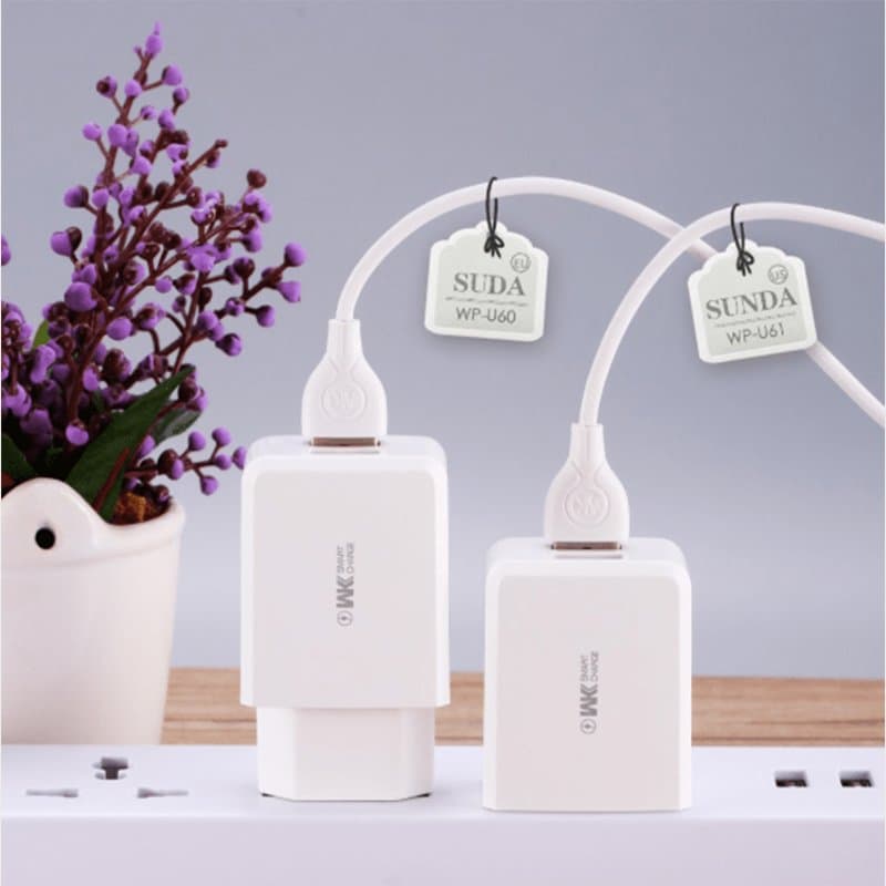 Bộ củ sạc kèm cáp rời micro WK WP-U60 Suda