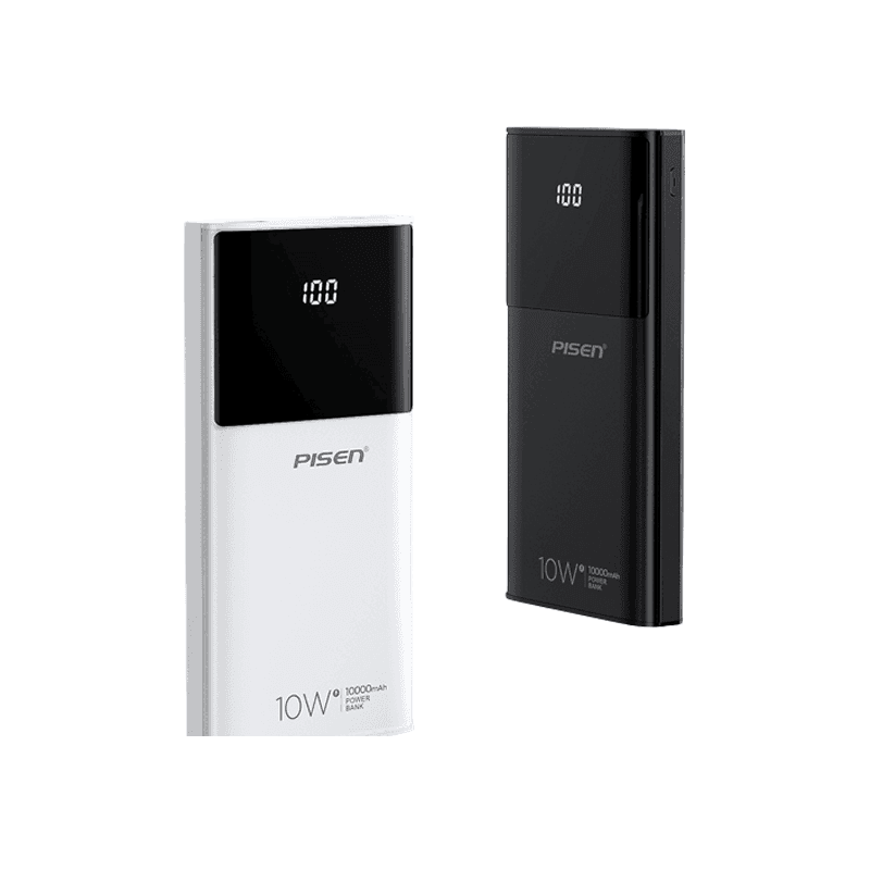 Sạc dự phòng PISEN-Mr White Digital 10000mAh/ TP-D33(GLB)
