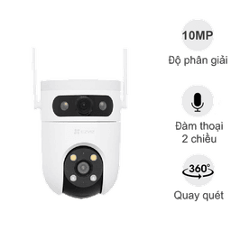 Camera Wifi ngoài trời Ezviz CS-H9C Dual (5MP+5MP, đàm thoại, quay quét)