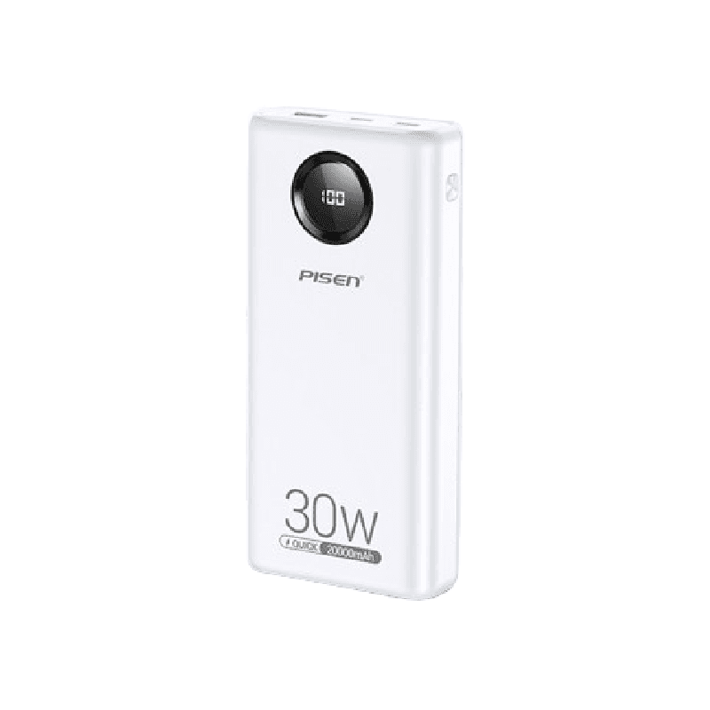 Pin dự phòng Pisen QUICK -Power Cube 30W 20000mAh TS-D337(GLB)