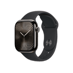 Apple Watch Series 10 42mm 4G Viền Titan Dây Cao Su Size S/M màu Titan tự nhiên MWXD3SA/A