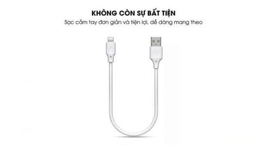 Ảnh Cáp sạc lightning WK WDC-105 full speed pro 25cm