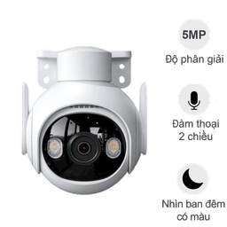 Camera ngoài trời iMou Cruiser 2 GS7EP-5M0WE (5MP, đàm thoại, quay quét, đêm có màu, AI, IP66)
