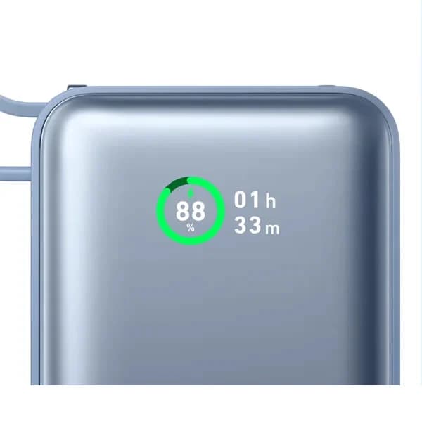 Ảnh Sạc dự phòng Anker Nano 1A1C 30W 10K (Built-In USB-C Cable) Xanh dương (Blue) B2B_A1259H31