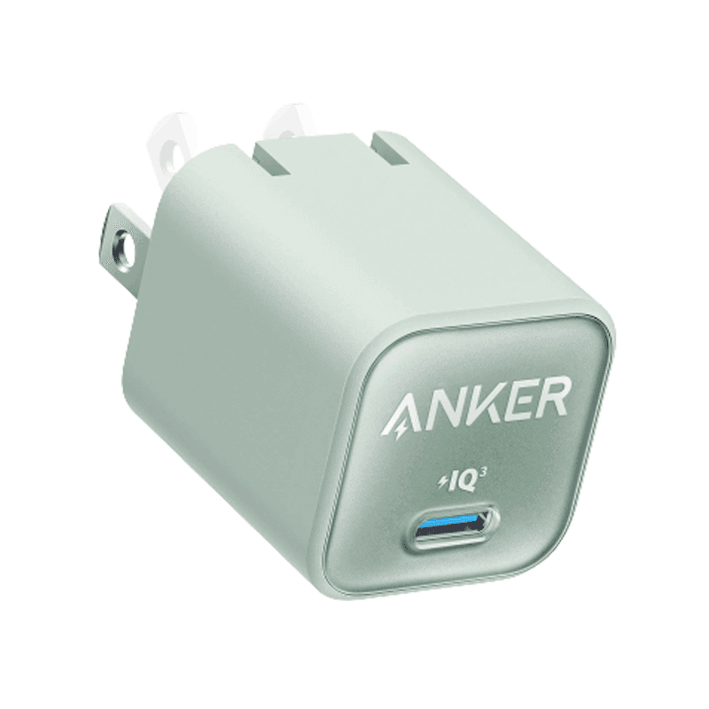 Củ sạc Anker 511 Nano 3 1C 30W màu xanh lá (green) B2B_A2147J61