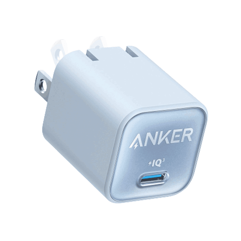 Ảnh Củ sạc Anker 511 Nano 3 1C 30W màu xanh dương (blue) B2B_A2147J31