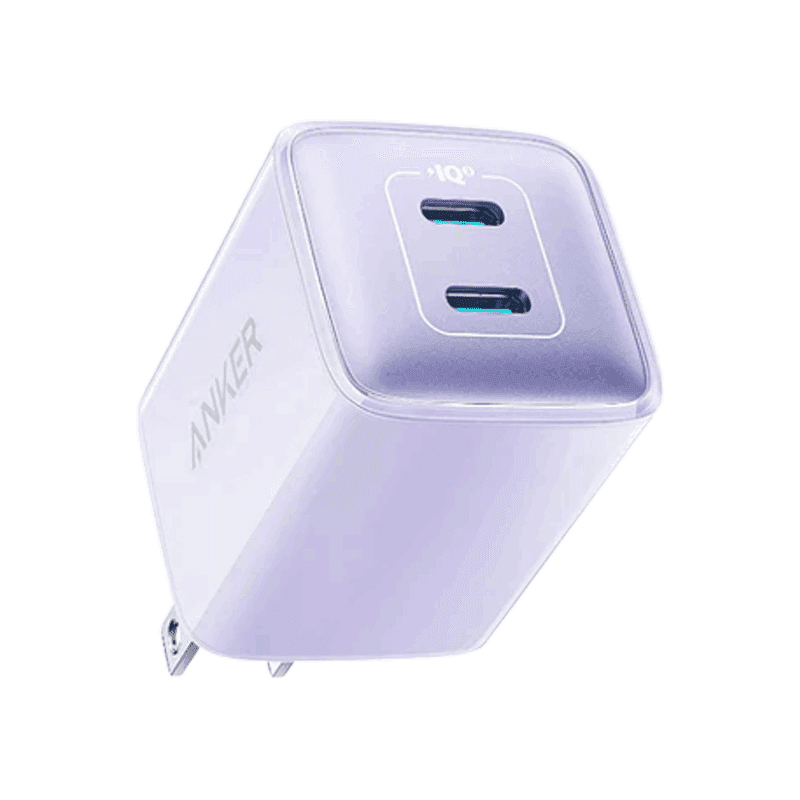 Củ sạc Anker 521 Nano Pro 2C 40W màu tím (purple) B2C_A20381Q1