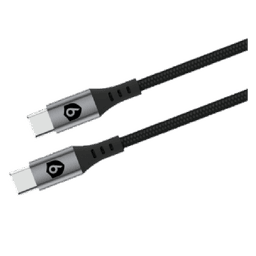 Cáp 9FIT USB-C to USB-C 1M Black - 9FCA001B