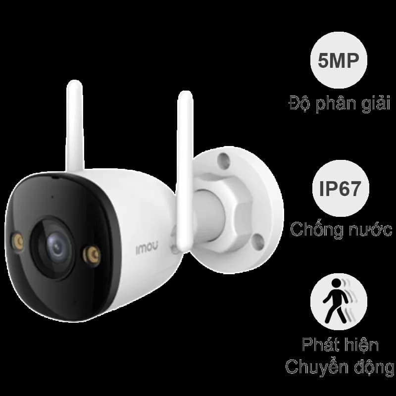 Ảnh Camera ngoài trời iMou Bullet 3 S3EP-5M0WEB (5MP, đàm thoại, đêm có màu, AI, IP67)