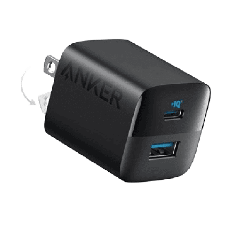 Củ sạc Anker 323 1C1A 33W Đen A2331J11-1