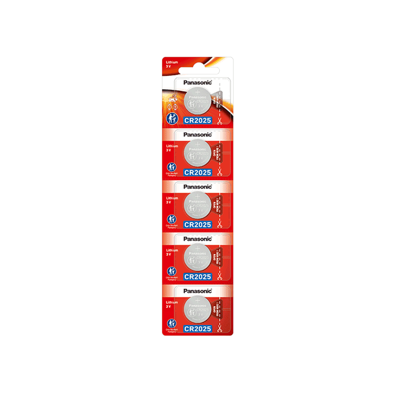 Pin nút Panasonic Lithium Coin Battery CR-2025/5BN - 5 viên/ vỉ Sản phẩm khác