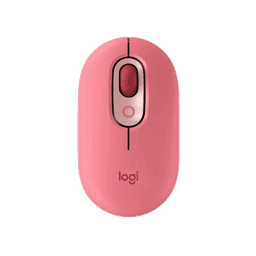 Chuột quang không dây Logitech Pop mouse - Rose