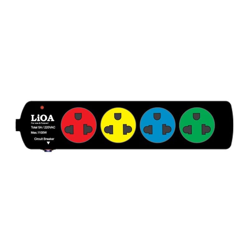 Ổ cắm Lioa 4SN có CB dây 3mx2 5A