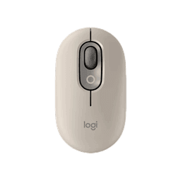Chuột quang không dây Logitech Pop mouse - Mist