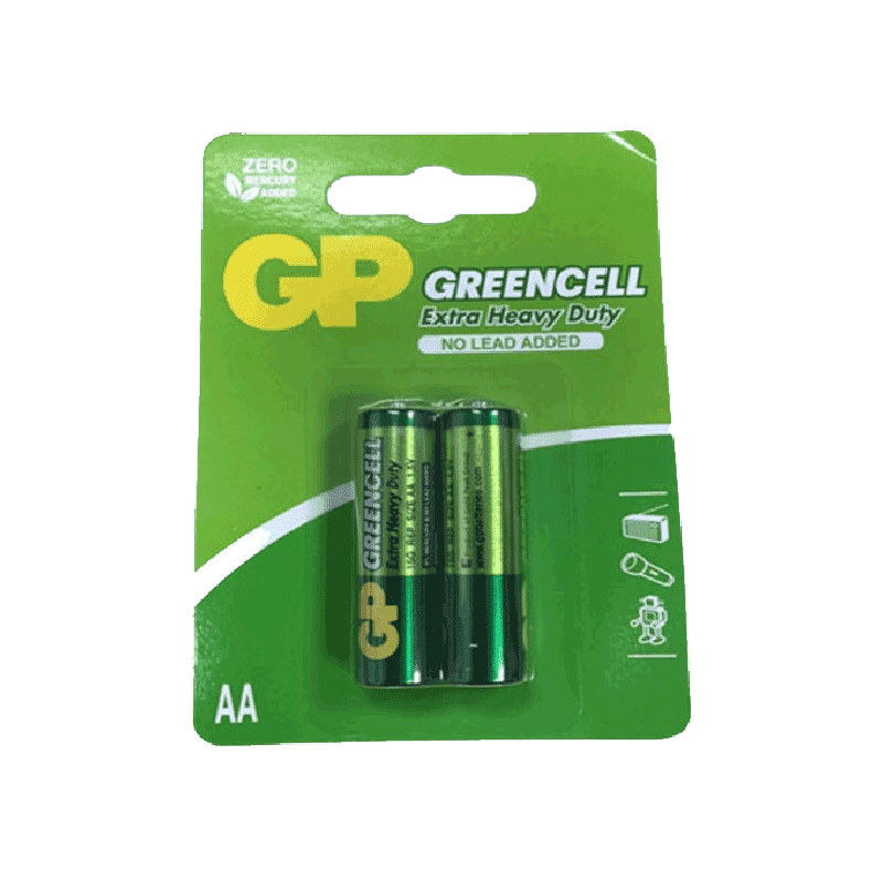 Pin tiểu Greencell AA GP15G-2U2 (vỉ 2 viên) 