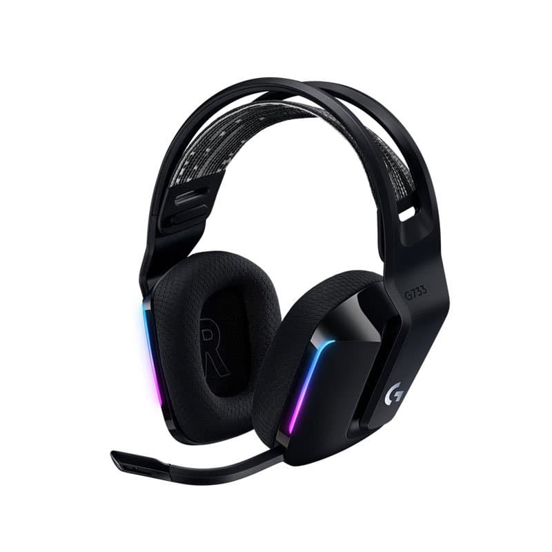 Tai nghe chụp đầu tai Logitech G733 màu đen
