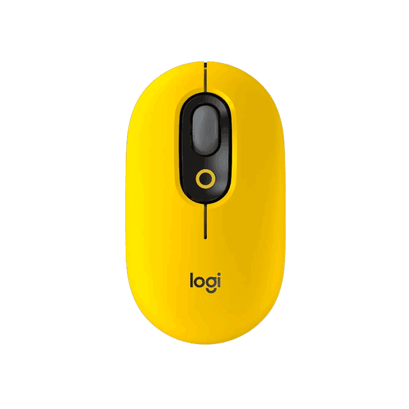 Chuột quang không dây Logitech Pop mouse - Vàng