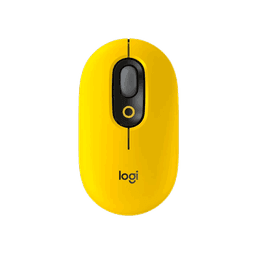 Chuột quang không dây Logitech Pop mouse - Vàng
