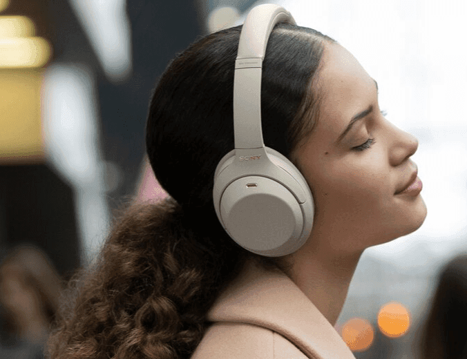 Ảnh Tai nghe không dây có công nghệ chống ồn Sony WH-1000XM4/SME
