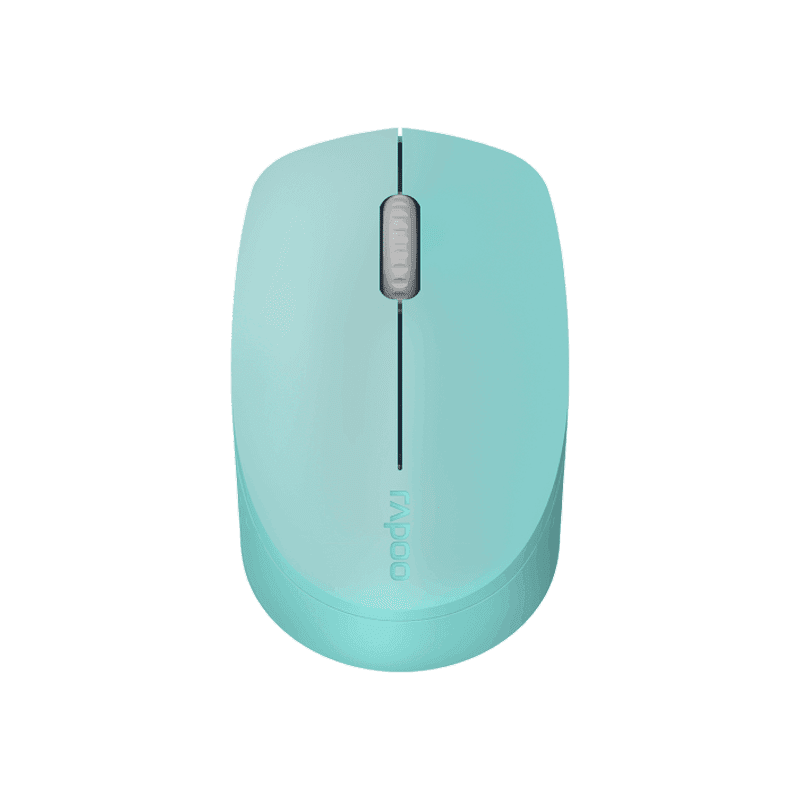 Chuột không dây Rapoo M100 - silent Xanh lá