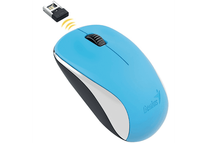 Chuột quang không dây Genius NX 7000 (Xanh da trời)