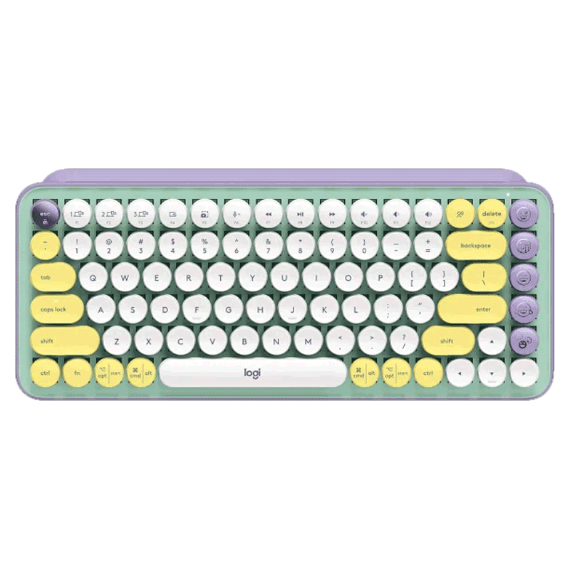 Bàn phím không dây Logitech Pop Key - Bạc hà