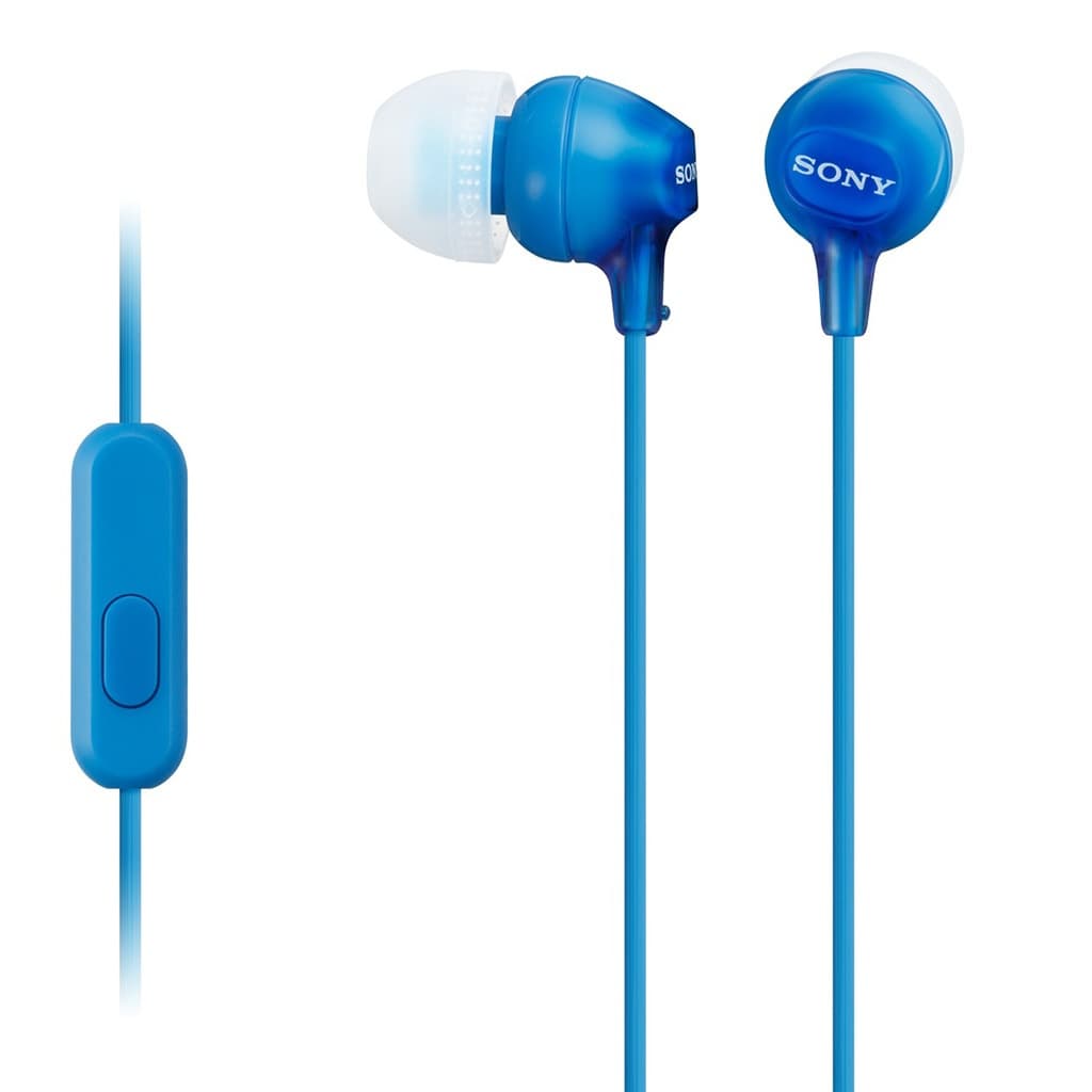 Ảnh Tai nghe nhét tai Sony MDR-EX15APLIZE màu xanh dương (Có Micro)