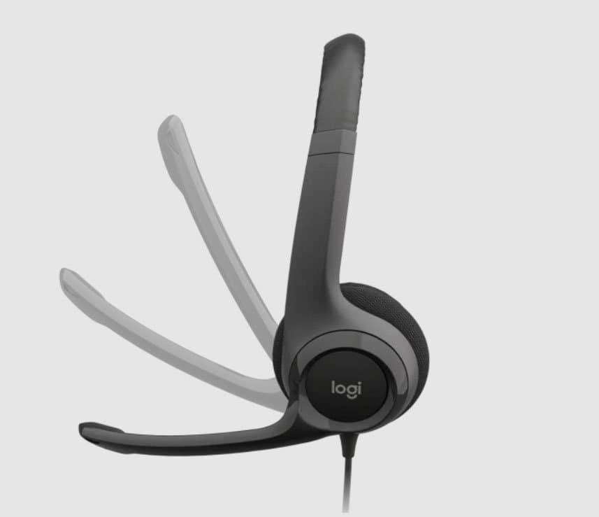 Ảnh Tai nghe Logitech H390 black (usb)
