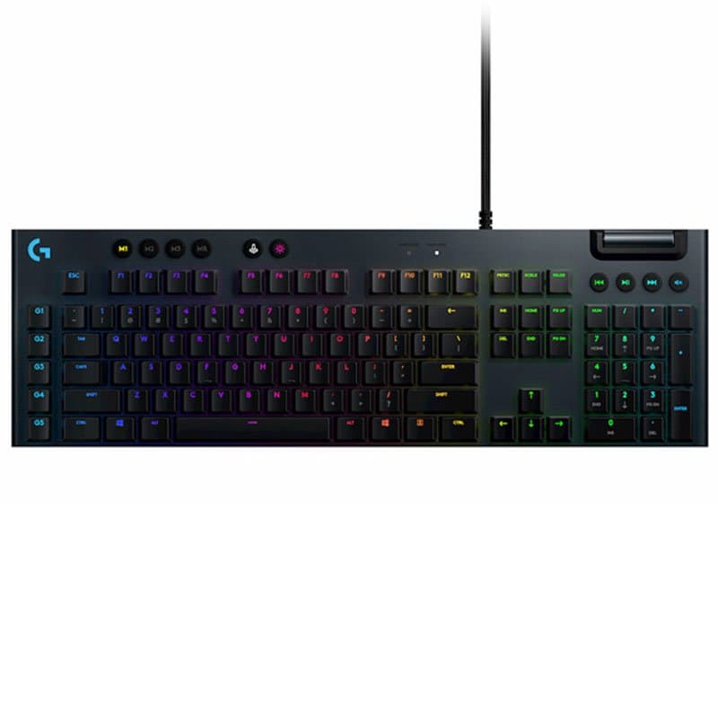 Bàn phím Game logitech G813 lightsync rbg mechanical Linear Đen