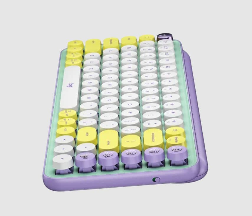 Ảnh Bàn phím không dây Logitech Pop Key - Bạc hà