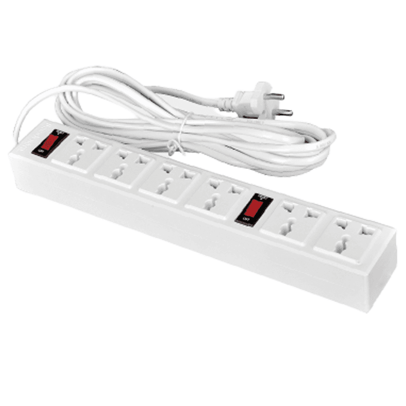 Ổ cắm Điện Quang ĐQ 003A-04 (6 lỗ 3 chấu dây 5m)
