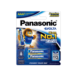 Pin Panasonic Evolta LR03EG/2B(LR03G/2B-V) - 2 viên AAA/ vỉ