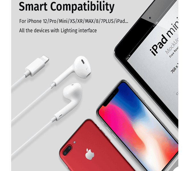 Ảnh Tai nghe nhét tai Wopow EM211 cổng lightning